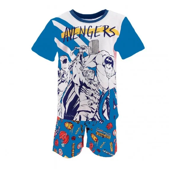 Conjunto de pijama de algodón de los Vengadores MARVEL para niño (Conjuntos de pijama) French Market chez FrenchMarket