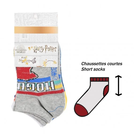 Pack de 6 pares de calcetines de niño de Harry Potter (Fantasías) French Market chez FrenchMarket