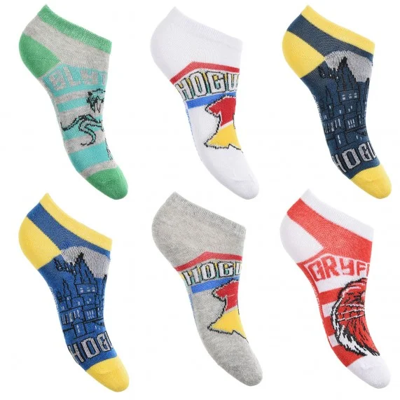 6 Paar Harry Potter Socken für Jungen (Fantasien) French Market auf FrenchMarket