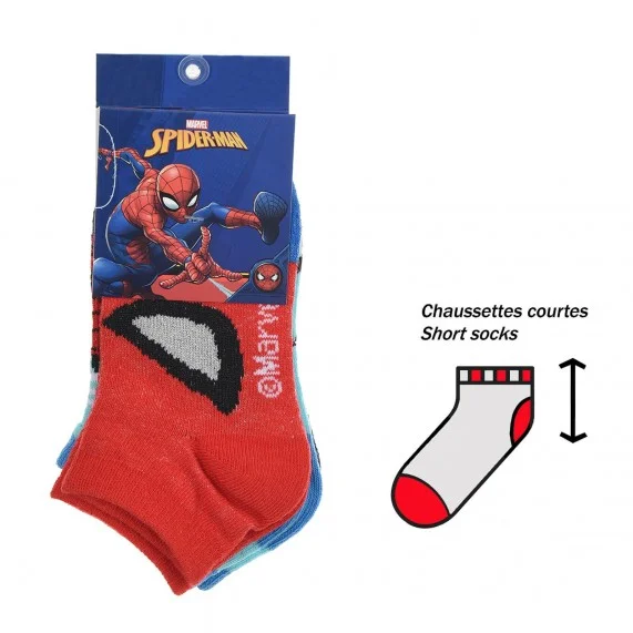 MARVEL Spider-Man Ragazzo 6-Pack Calzini (Fantasie) French Market chez FrenchMarket