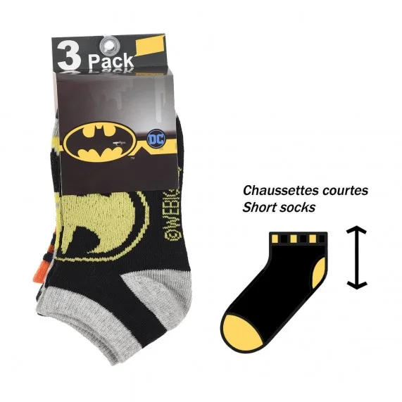 6 Pairs of Batman Boy Socks (Fantasies) French Market on FrenchMarket