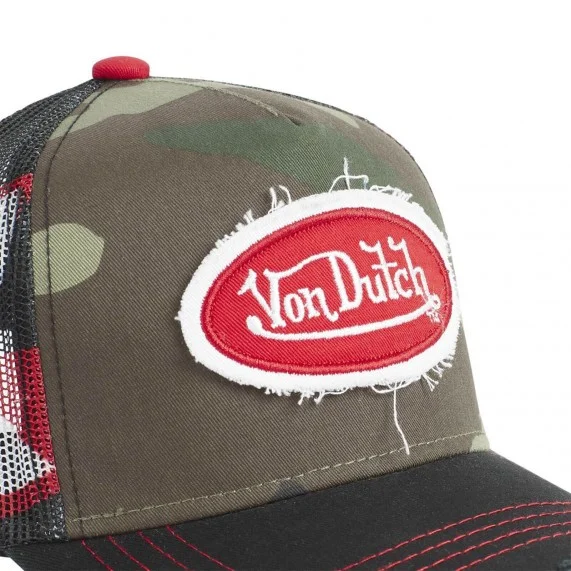 Cappello mimetico War Trucker (Cappellino) Von Dutch chez FrenchMarket