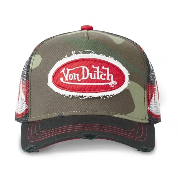 Cappello mimetico War Trucker (Cappellino) Von Dutch chez FrenchMarket