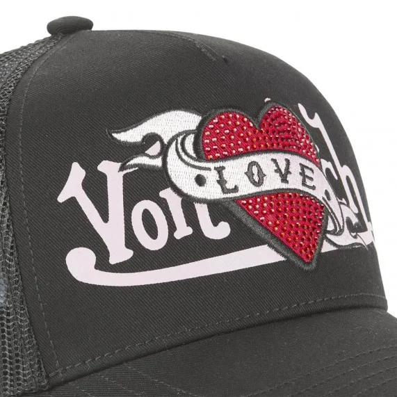 Casquette Trucker "LOVE" (Casquettes) Von Dutch chez FrenchMarket