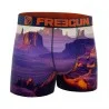 Boxershorts für Männer aus recycelter Mikrofaser "Paysage 3 (Boxershorts) Freegun auf FrenchMarket