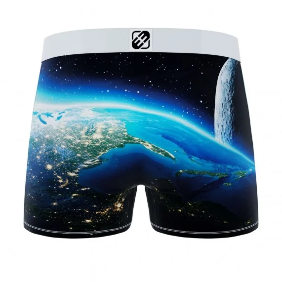 Boxer Homme Microfibre Recyclé "Paysage 3" (Boxers Homme) Freegun chez FrenchMarket