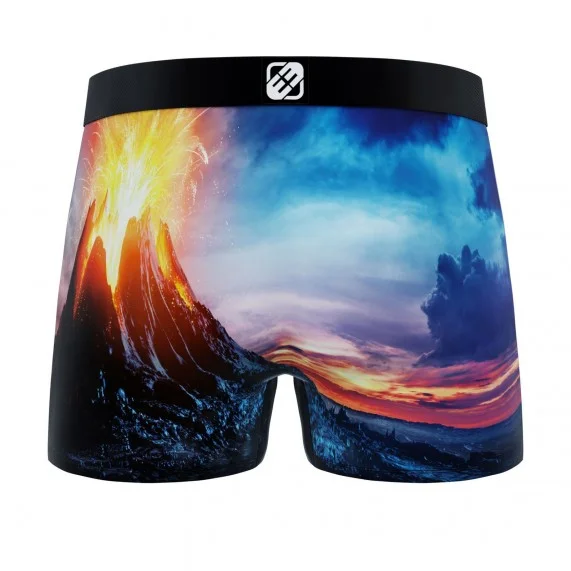 Boxer de microfibra reciclada para hombre "Landscape 3 (Boxers) Freegun chez FrenchMarket