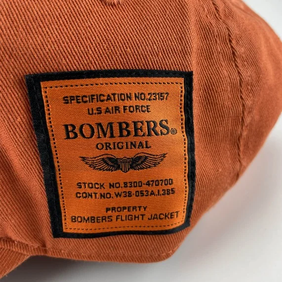 Cappello da baseball in cotone "Marham (Cappellino) Bombers Original chez FrenchMarket