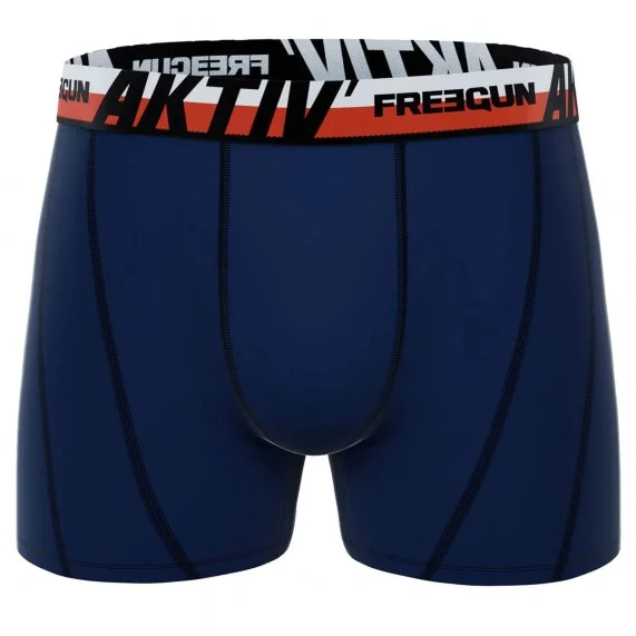 4er-Pack Boxershorts Baumwolle Mann AKTIV Sport "Practice & Train (Boxershorts für Männer) Freegun auf FrenchMarket