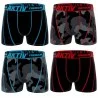 Set van 4 AKTIV Sport Katoenen Boxers voor Mannen "Camou (Herenboxershorts) Freegun chez FrenchMarket