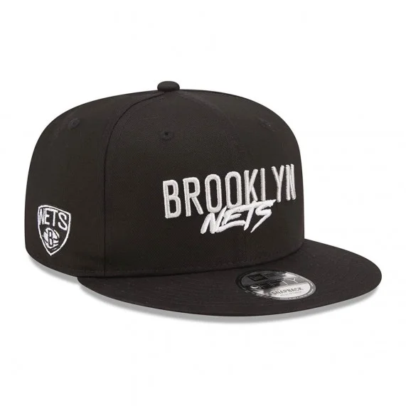 Cappellino 9FIFTY Brooklyn Nets NBA Script Team (Cappellino) New Era chez FrenchMarket