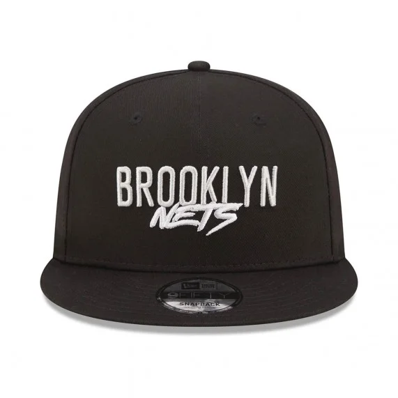 Cappellino 9FIFTY Brooklyn Nets NBA Script Team (Cappellino) New Era chez FrenchMarket