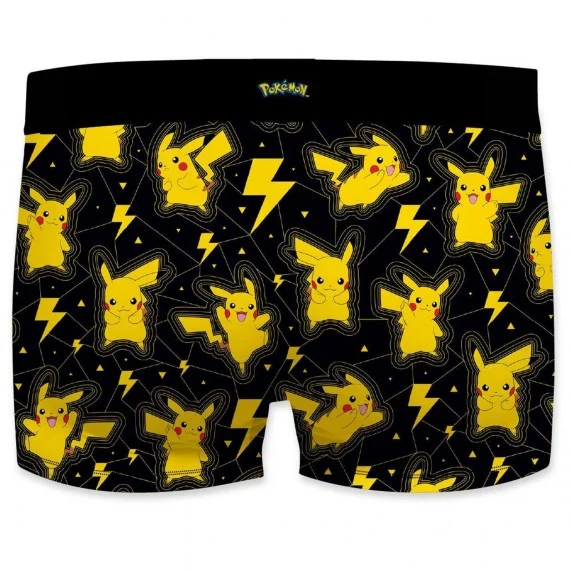 Boxer da uomo Pokemon Pikachu (Boxer) Freegun chez FrenchMarket