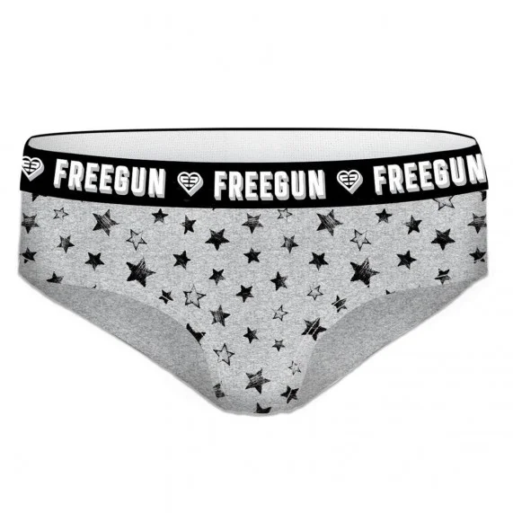 Juego de 4 bóxers de algodón para niñas (Boxers/Shorty) Freegun chez FrenchMarket