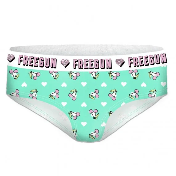 Lot de 4 boxers Fille en Coton (Boxers/Shorty) Freegun chez FrenchMarket