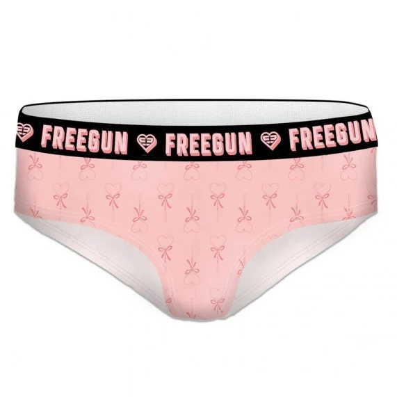 Lot de 4 boxers Fille en Coton (Boxers/Shorty) Freegun chez FrenchMarket