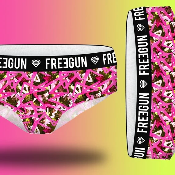 Set di 4 boxer per ragazze, fantasia (Boxer/Shorty) Freegun chez FrenchMarket