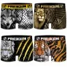 Pack di 4 boxer animali in microfibra riciclata per ragazzi (Boxer da ragazzo) Freegun chez FrenchMarket