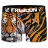 Pack di 4 boxer animali in microfibra riciclata per ragazzi (Boxer da ragazzo) Freegun chez FrenchMarket