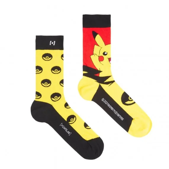 Calcetines Pokemon City (Calcetines de fantasía) Capslab chez FrenchMarket