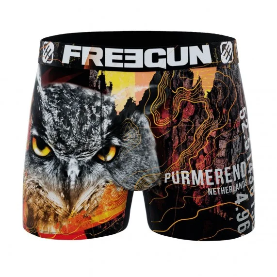 Boxer da uomo in microfibra riciclata per animali (Boxer) Freegun chez FrenchMarket