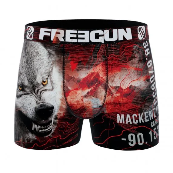 Men's Recycled Microfiber "Animal" Boxer (Boxers) Freegun on FrenchMarket