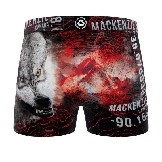 Boxer Homme Microfibre Recyclé "Animaux" (Boxers Homme) Freegun chez FrenchMarket