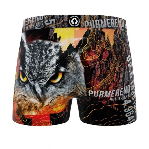 Boxer Homme Microfibre Recyclé "Animaux" (Boxers Homme) Freegun chez FrenchMarket