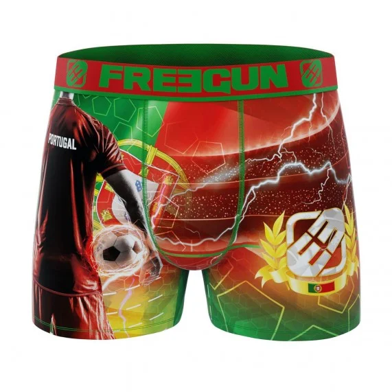 Boxer da calcio da uomo in microfibra (Boxer) Freegun chez FrenchMarket