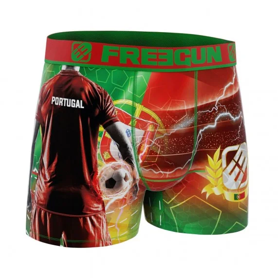 Bóxer de microfibra de fútbol para hombre (Boxers) Freegun chez FrenchMarket