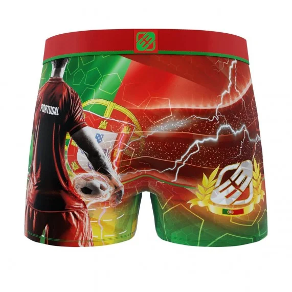 Bóxer de microfibra de fútbol para hombre (Boxers) Freegun chez FrenchMarket