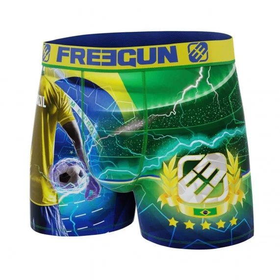 Boxer da calcio da uomo in microfibra (Boxer) Freegun chez FrenchMarket