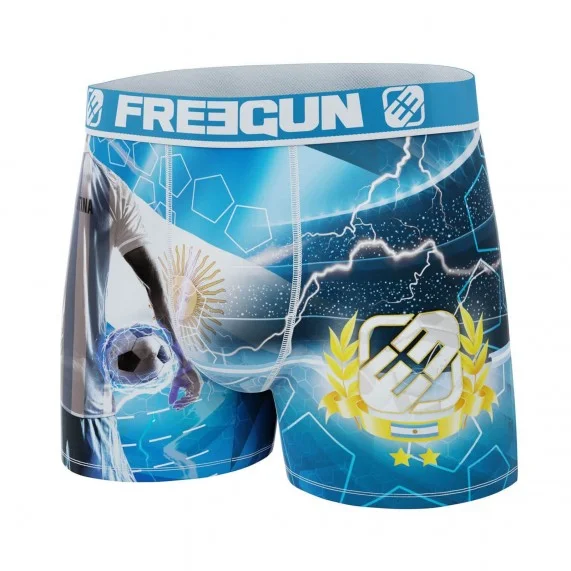 Boxer Herren Mikrofaser Fußball Land (Boxershorts) Freegun auf FrenchMarket