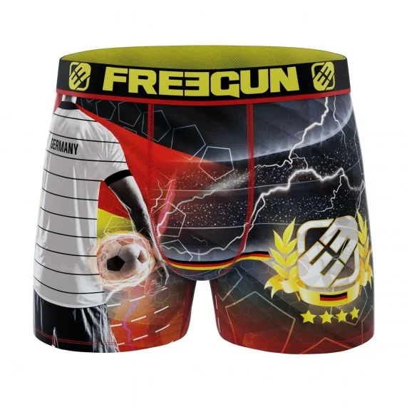 Boxer Homme Microfibre Football Pays (Boxers Homme) Freegun chez FrenchMarket