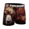 4er-Pack Boxershorts für Jungen aus Mikrofaser, recycelt Tiere (Boxershorts für Jungen) Freegun auf FrenchMarket