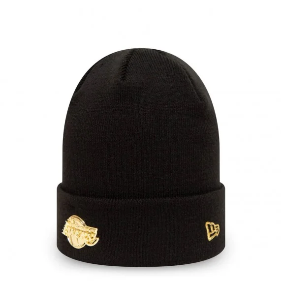 Los Angeles Lakers Metallic Badge Beanie (Caps) New Era chez FrenchMarket