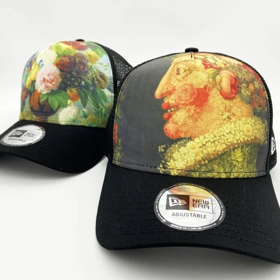 A-Frame Trucker Cap "Der Louvre" (Cap) New Era auf FrenchMarket