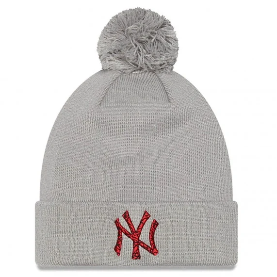 NY Yankees Ingevulde Pompom Hoed (Caps) New Era chez FrenchMarket