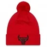 Chicago Bulls Infill Pompom Mütze (Mützen) New Era auf FrenchMarket