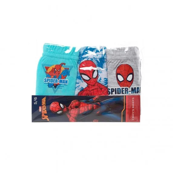 MARVEL Spider-Man - 3er-Set Baumwollslips für Jungen (Briefs) French Market auf FrenchMarket