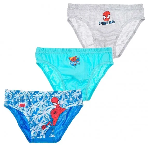 MARVEL Spider-Man - 3er-Set Baumwollslips für Jungen (Briefs) French Market auf FrenchMarket