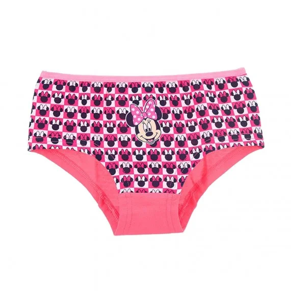 Juego de 4 calzoncillos de algodón Minnie Disney Girl (Boxers/Shorty) French Market chez FrenchMarket