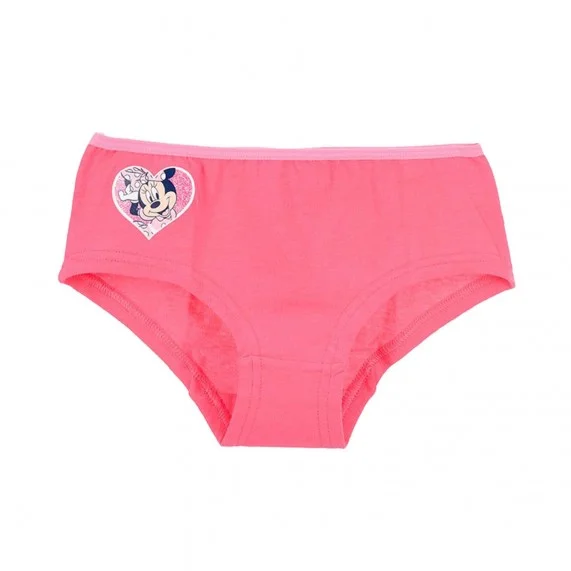 Juego de 4 calzoncillos de algodón Minnie Disney Girl (Boxers/Shorty) French Market chez FrenchMarket