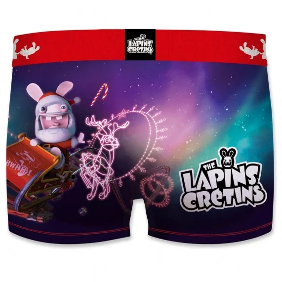 Boxer da uomo Rabbids Christmas Special (Boxer) Freegun chez FrenchMarket