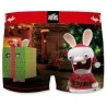 Boxershorts für Männer Rabbids Weihnachts-Special (Boxershorts) Freegun auf FrenchMarket