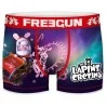 Boxer Homme Lapins Crétins Spécial Noël (Boxers Homme) Freegun chez FrenchMarket