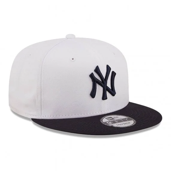 9FIFTY Cappello New York Yankees Corona Bianca (Cappellino) New Era chez FrenchMarket