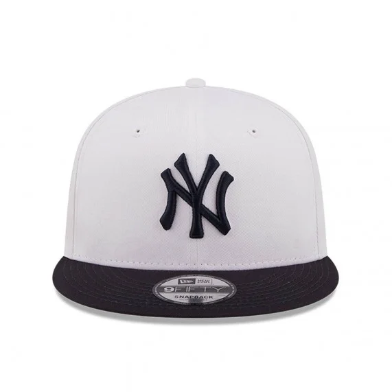 9FIFTY Cappello New York Yankees Corona Bianca (Cappellino) New Era chez FrenchMarket