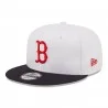 9FIFTY Boston Red Sox White Crown Cap Wit (Caps) New Era chez FrenchMarket