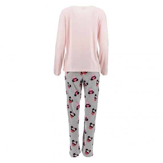 Minnie Mouse - Ensemble Pyjama Long Femme en Coton "Midnight Snack" (Ensembles de Pyjama) French Market chez FrenchMarket